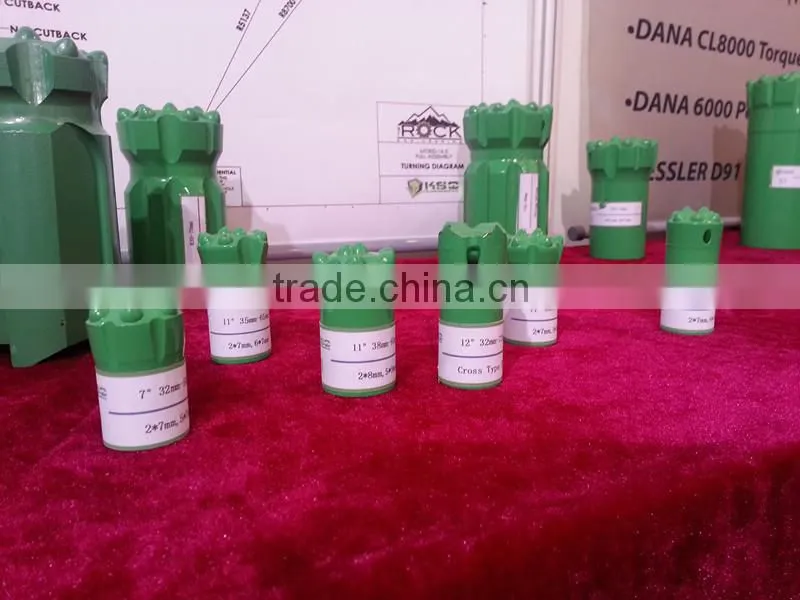 2015 hot sale with stock chisel taper rock drill bit 28mm