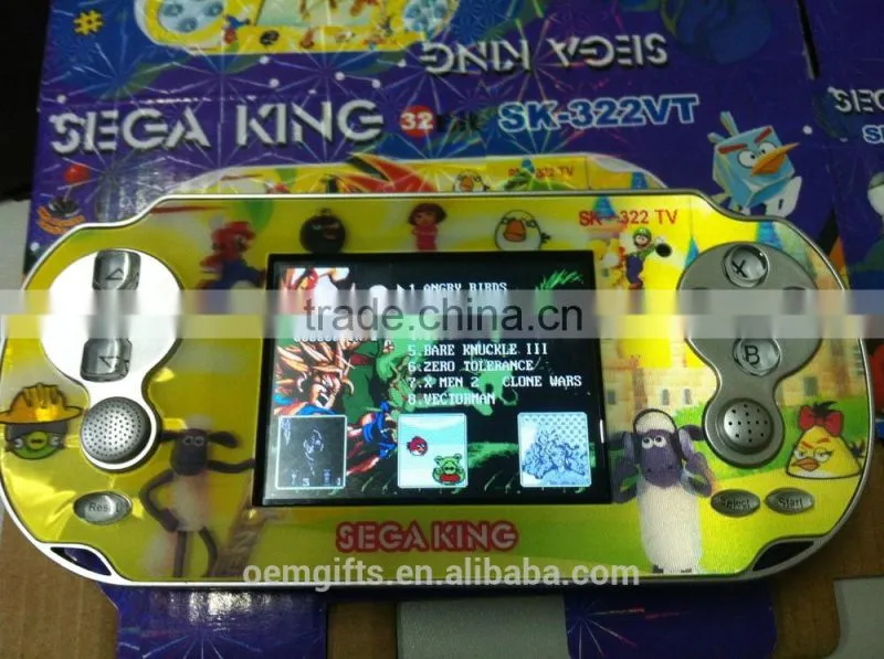 16-Bit Retro Handheld Game Console