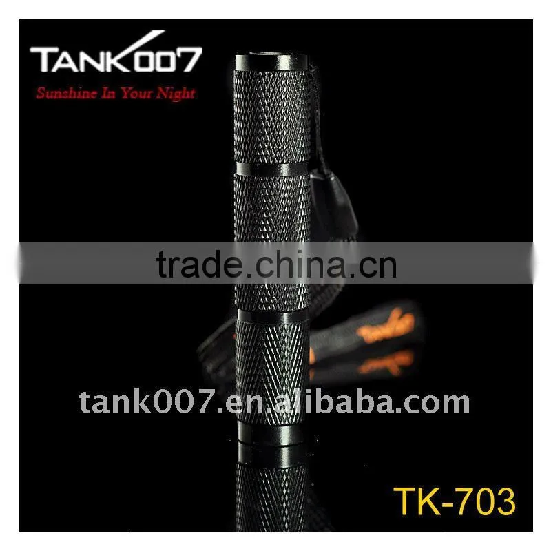 AAA Battery Aluminum Gift LED Flashlight TANK007 TK703
