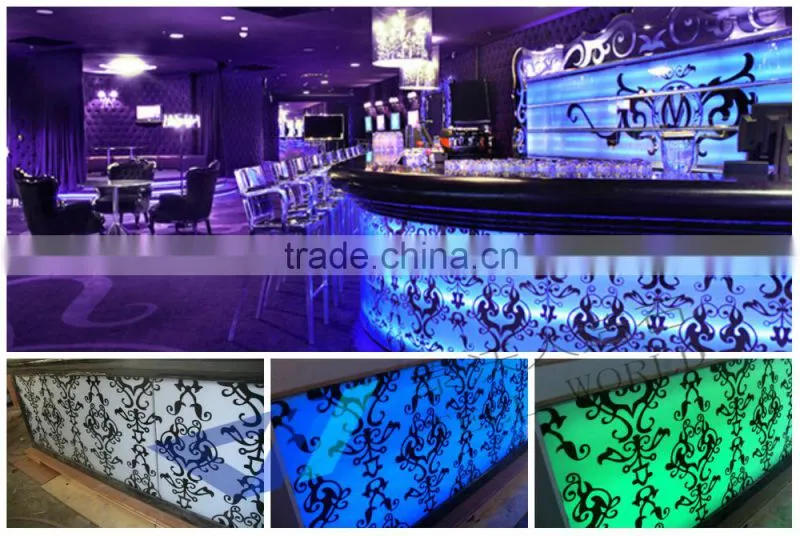 modern LED bar counter gorgeous design