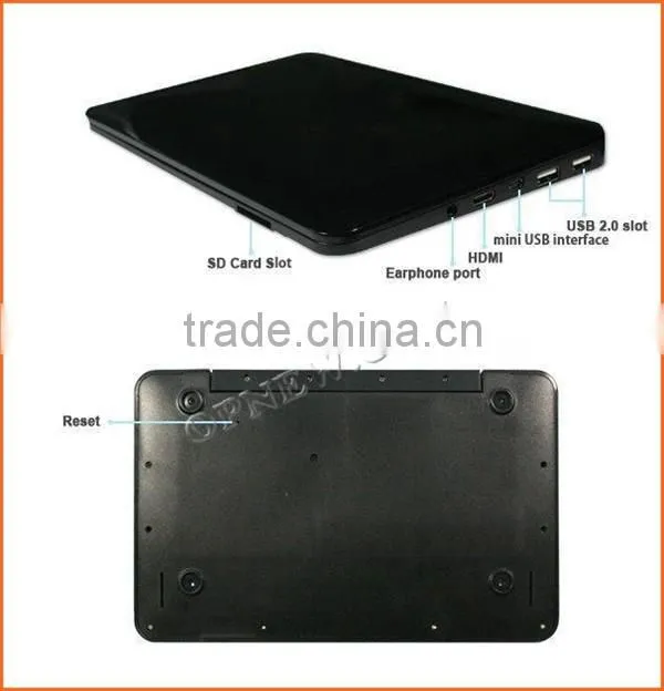 cheap mini 9 inch kids laptop mini netbook dual core wm8880 pc camera wifi bluetooth external 3g