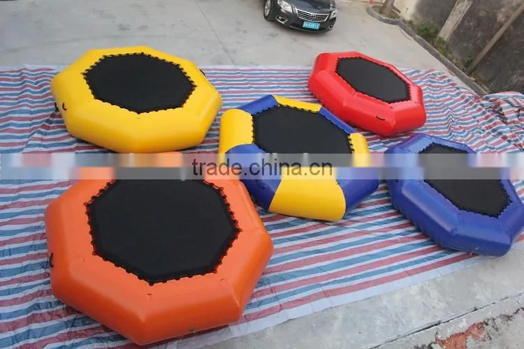2016 hot sale top quality commercial water trampoline for sale