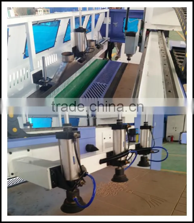 Automatic wood carving machine loading and unloading panel furniture production line best price for sale
