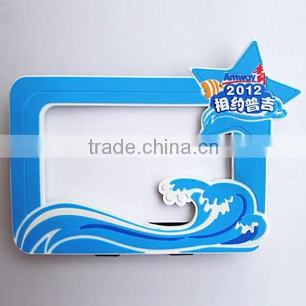 Wholesale home decor custom fridge magnet photo frame