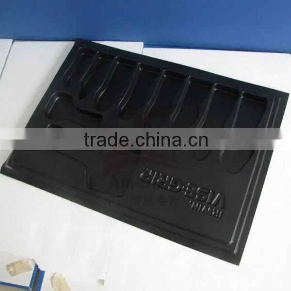 Customized Thermoforming Black HIPS Trays