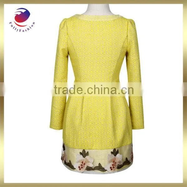 ladies fashion flower party dress
