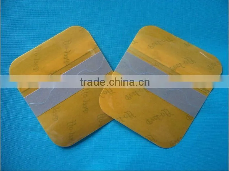 pu breathable medical scald burn bedsore dressing with iodine