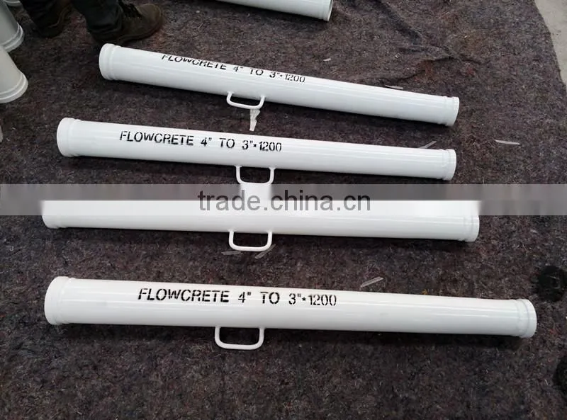 Concrete pump spare parts reducing pipe, reducer, pipe reducer