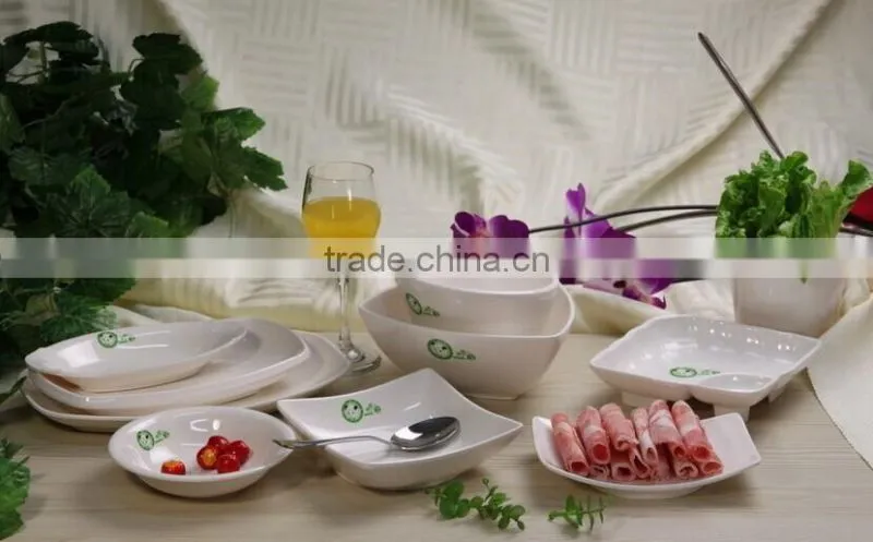 High quality colourful set Melamine Tableware
