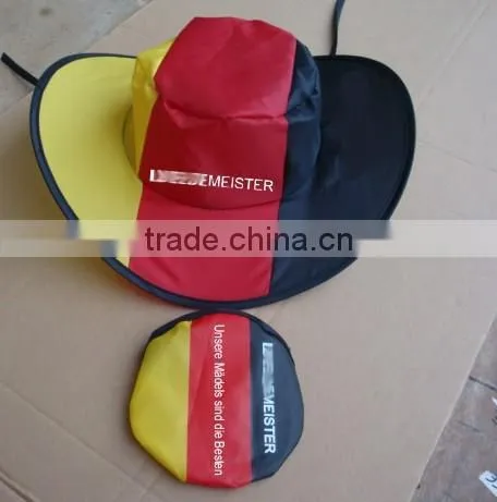 Promotional nylon baseball foldable cap