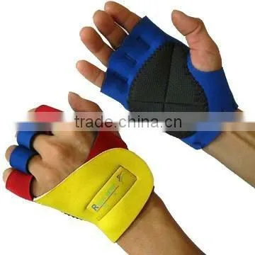 2016 High Quality&Waterproof Neoprene Sport Gloves,with SBR on the Plam