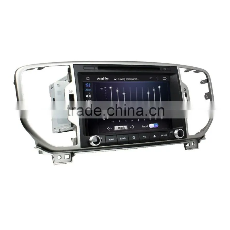 Android 5.1 car dvd player gps navigation system for KIA SPORTAGE 2016
