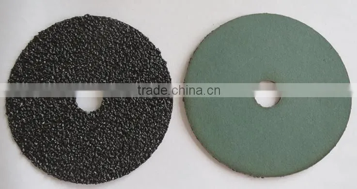 aluminum cutting disc or silicon carbide sanding fiber disc sanding discs