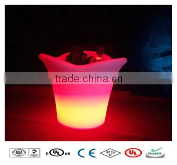 Beer Cooler LED Glowing Small Ice Bucket