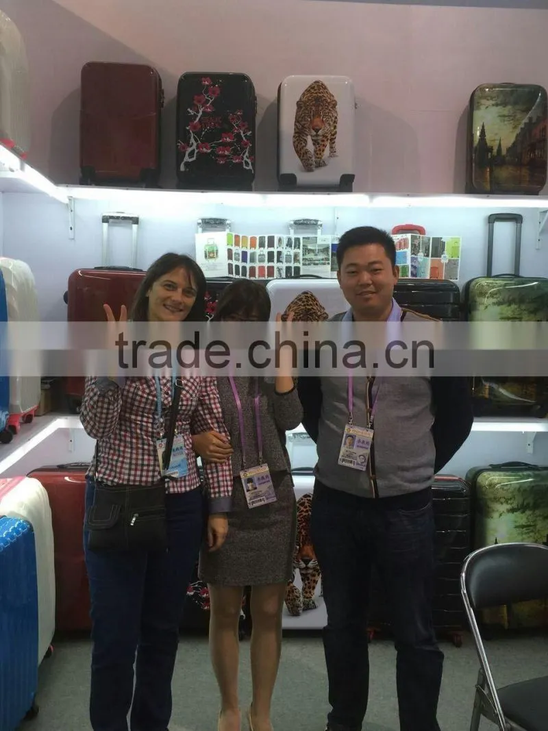Customized ABS classical royal trolley luggage