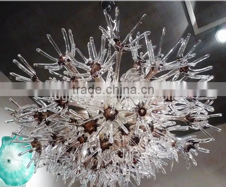 hand blown glass chandelier decoration XO150623 Murano glass chandelier chihuly style glass chandelier