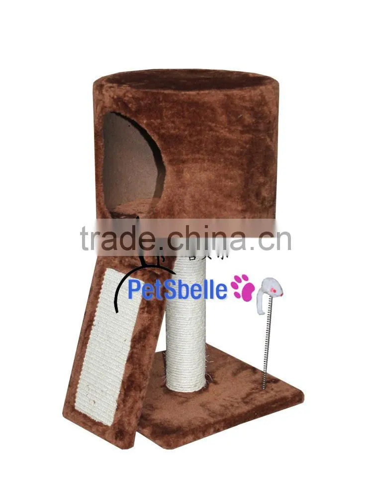 Pet product cat climbing scratcher house