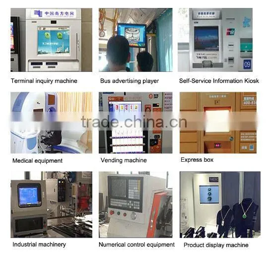 IP65 Front panel 19inch industrial touch computer with Whole aluminum alloy casing