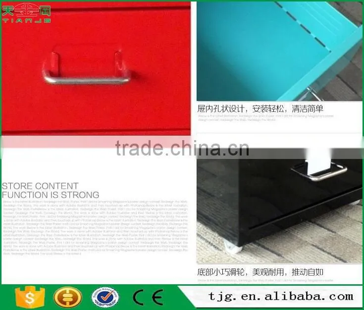 High End File Cabinets TJG-FC6894 6 Drawer File Cabinet