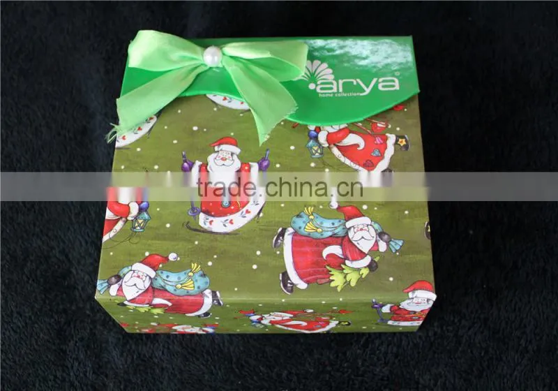 2pcs X'MAS gift towel box