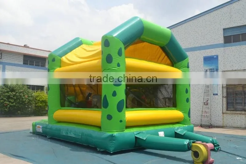 SUNJOY high quality inflatable castle with slide colorful bouncy slide for sale