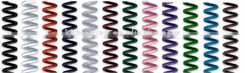Plastic Spiral Coil Wire Used for Book Binding (plastic coil)