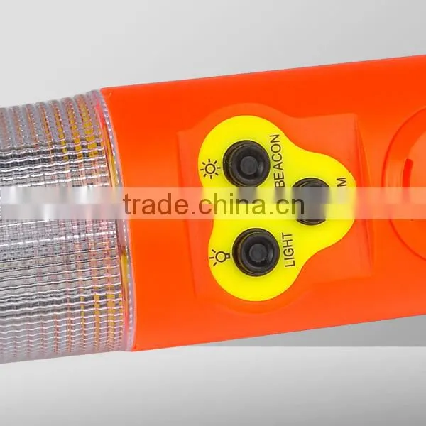 LED multifunction car emergency flashlight