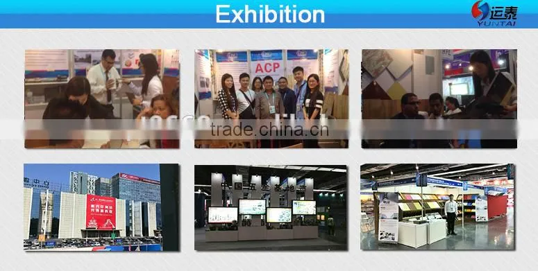 PE Acp Sheets Wooden Finish Acp Panel Marble Finish Aluminum Curtain Wall Panel