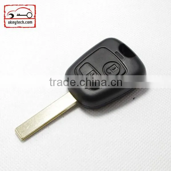 Okeytech Peugeot key shell Peugeot 407 remote key shell for Peugeot key
