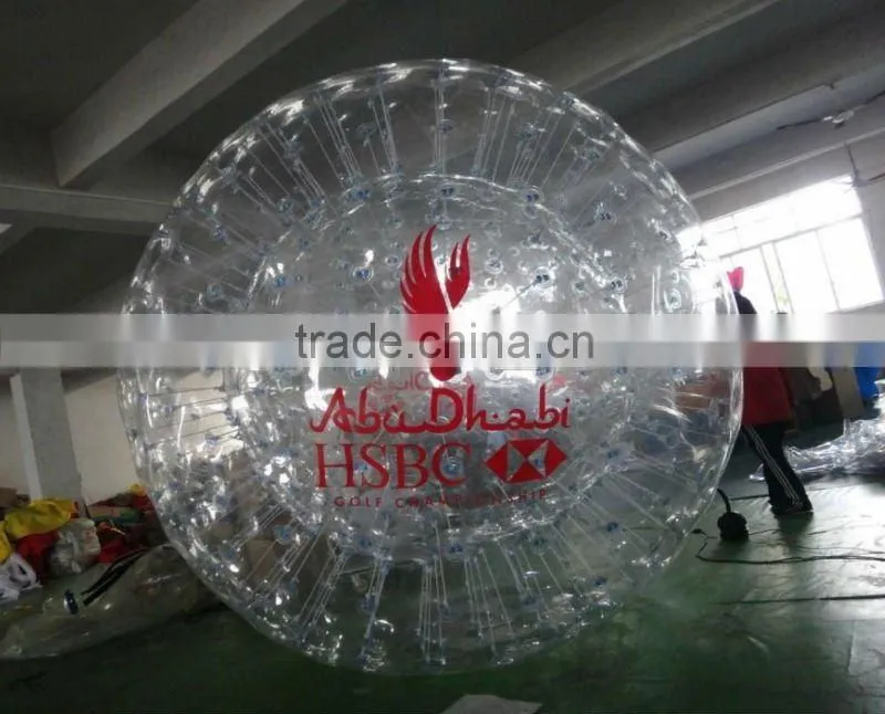 Funny Beautiful Good Quantily Inflatable Zorb Ball