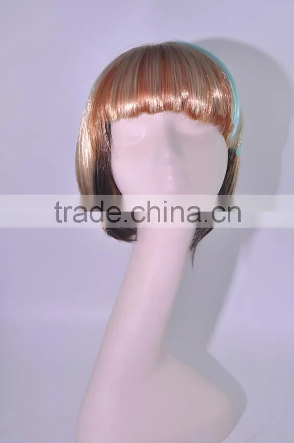 A023 wholesale colors mixed bob wigs hair,synthetic cosplay hair wig short in stock