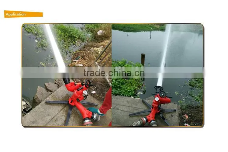 Firefighting equipment portable fire monitor truck remote fire monitor