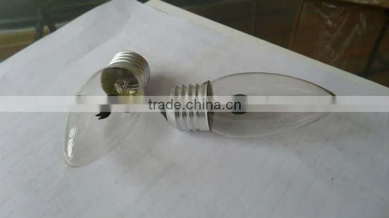 1.5W 0.2-0.5lm 230V E27 led flickering flame bulb