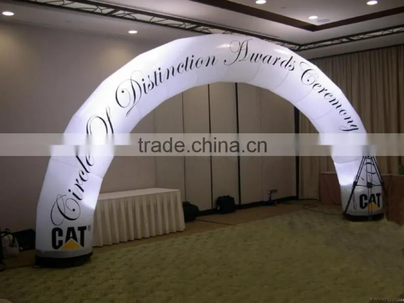 Hot-selling event inflatable arch with led light