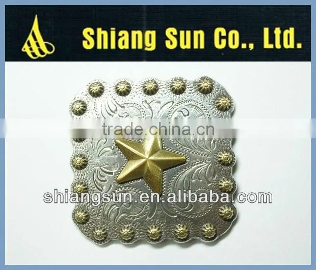 Custom cheap metal solid brass belt buckles