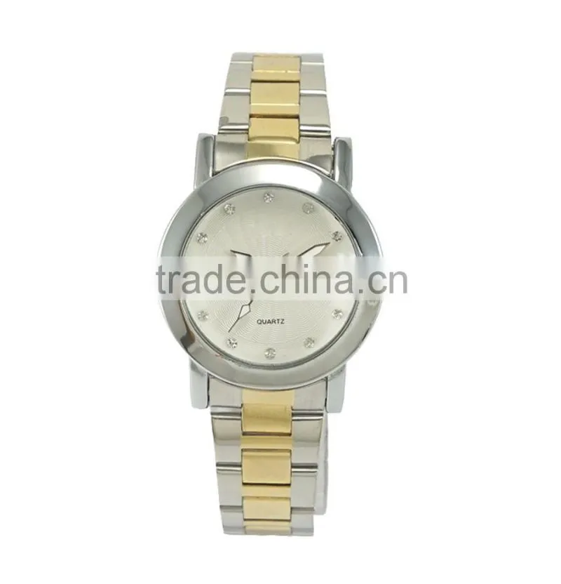 New developed models classical quartz women watches silver and gold color design wrist watch women