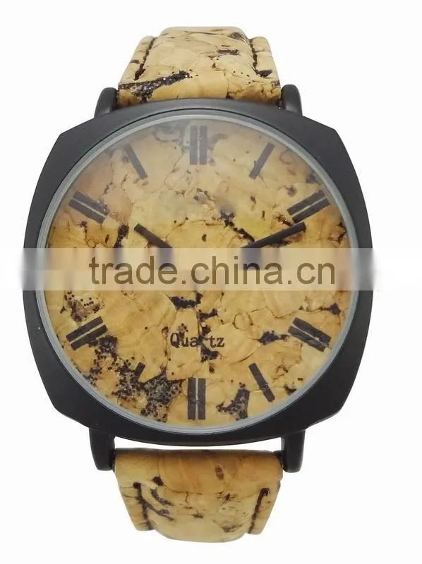 Natural Wooden Watch With High Quality And Fast Delivery Time,Custom Logo Watch pu leather strap