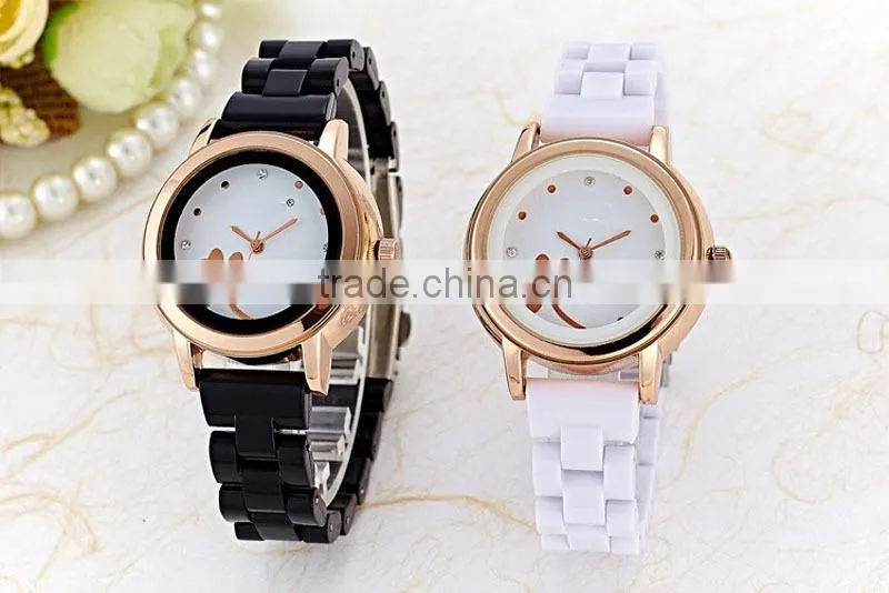 2015 Popular Promotional Items All Colors Cute Silicon Watch Women