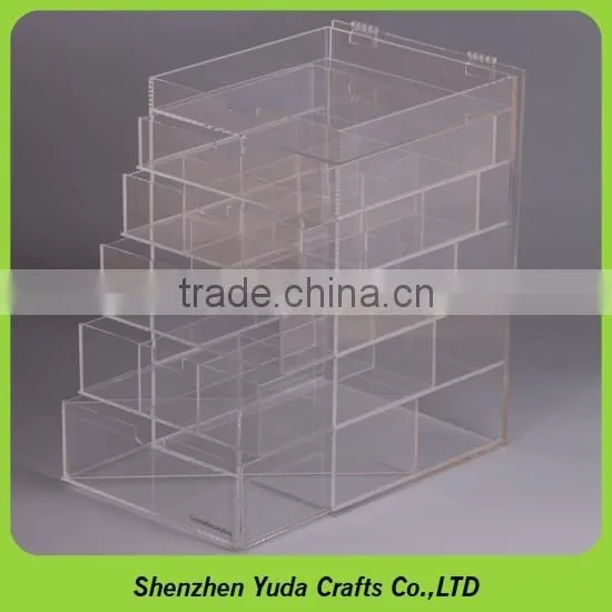 Hotel Supplies Acrylic Table Drawers For Hotel Decoration Small Acrylic Drawers