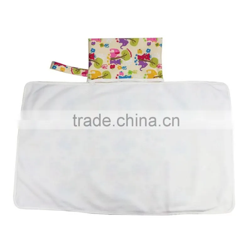 2016 Hot Prefold Travel Changing Mat by Fleece play mat