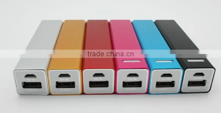 Lipstick Power Bank 2600mah,Portable Power bank External Battery Charger/Mobile power bank Portable Battery Charger
