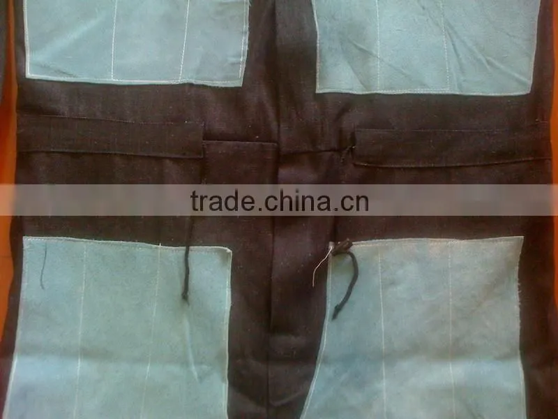 Sand blasting cloth
