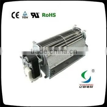 Cross flow fan warmer blower fan
