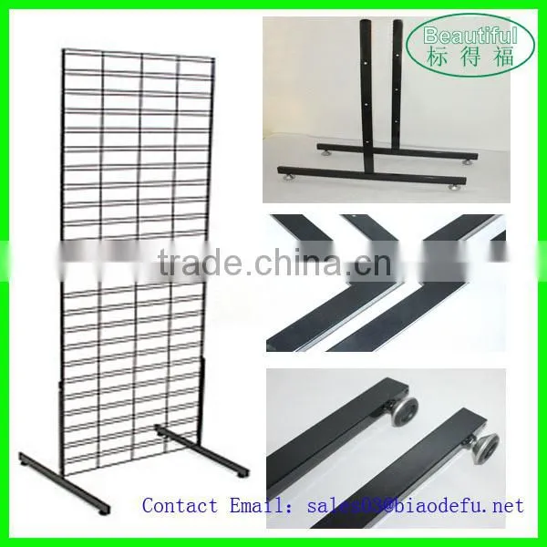 Supermarket Grid Mesh Shelf of Gridwall Panel