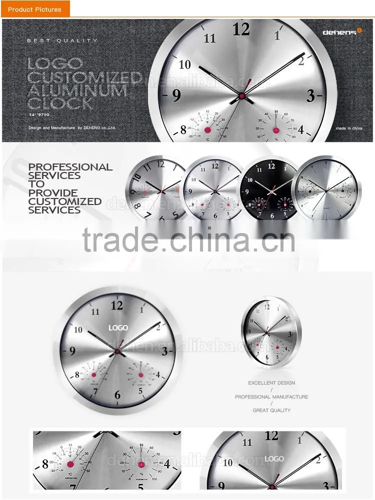 Deheng creative art wood clock 1104.02