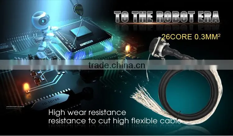 Specialized Cable for Rapid Drag Chain, Robot Cable, OEM/ODM Services available