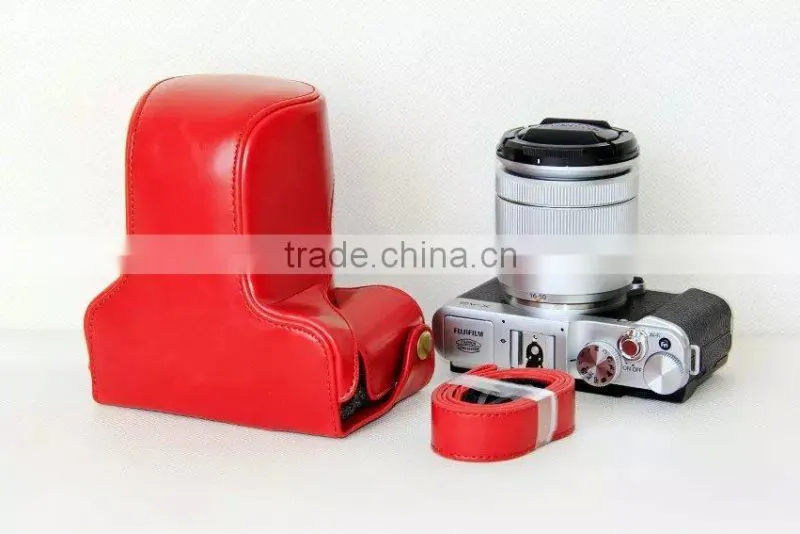 Custom Best Selling Leather Digital Camera Case Bag