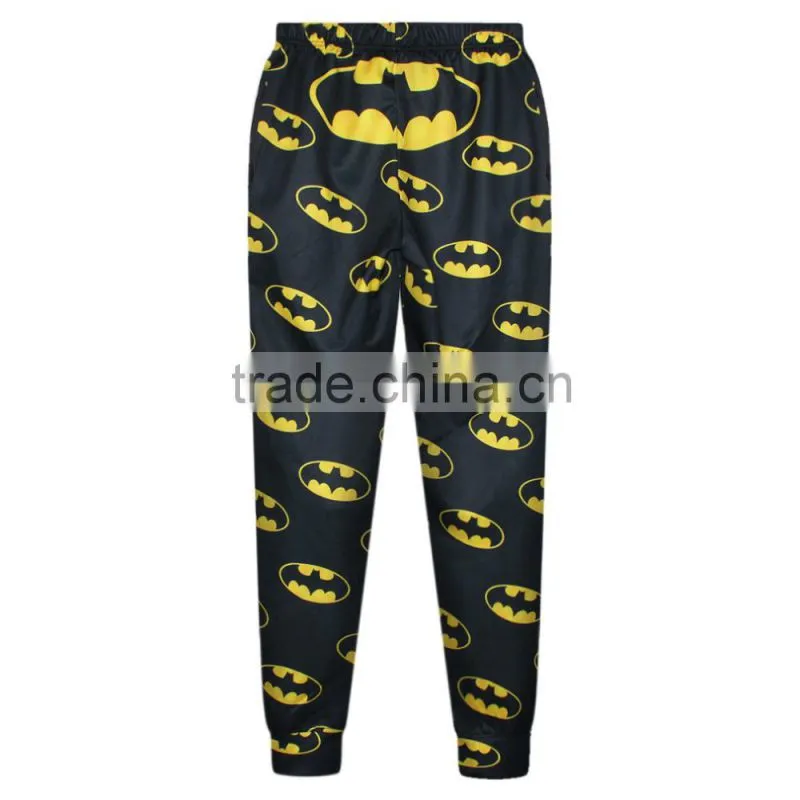 Hot Sale Plus Size Women Sweatpants 3D Print Cartoon Pants N18-12