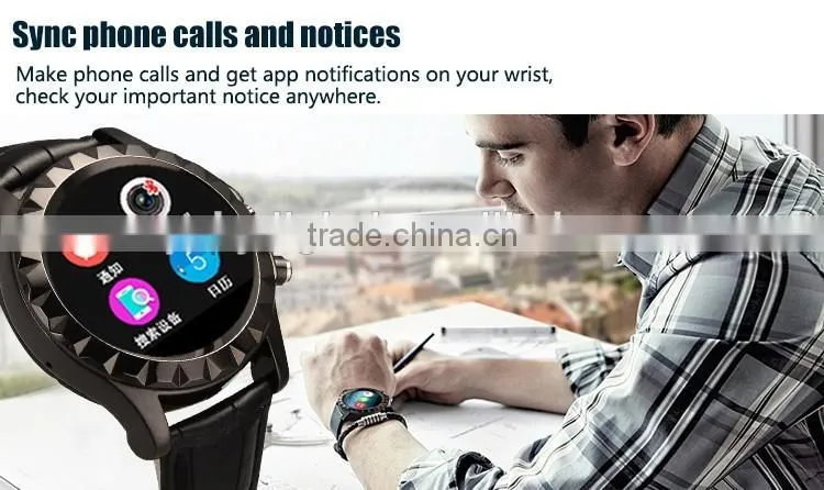 Bluetooth T2 Smart Watch high quality business smart watch for smart phones