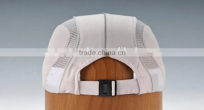 100% polyester honey taslan and sport mesh Sports Cap with Print